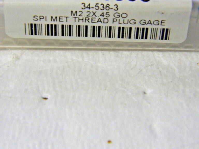 SPI M2.2 x 0.45 Class 6H Single End Plug Thread Go Gage 34-536-3