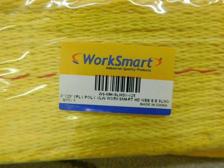 Pro Polyester Web Sling 20' Long 3" Wide 4,800 Lb Vertical Cap 1 Ply 43681345