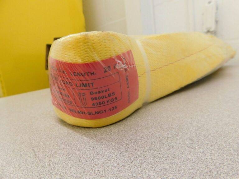 Pro Polyester Web Sling 20' Long 3" Wide 4,800 Lb Vertical Cap 1 Ply 43681345