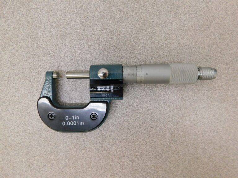 Mechanical Outside Micrometer 0 to 1" Range 0.0001" Graduation 76350016