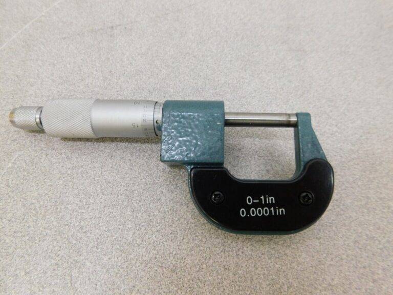 Mechanical Outside Micrometer 0 to 1" Range 0.0001" Graduation 76350016