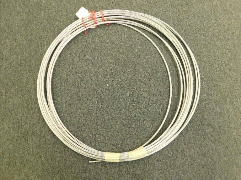 Pro-Grade Aircraft Cable 50ft 1/4" Diam 8,200 Lb Breaking Strength 45701166