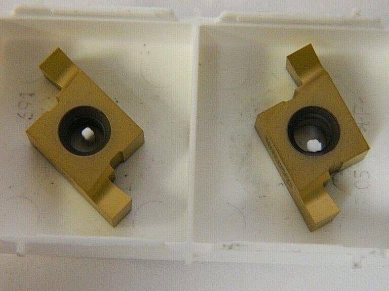 Seco Carbide Grooving Inserts 14NR125FG Grade-CP500 TiAIN/TiN Qty-2 77916