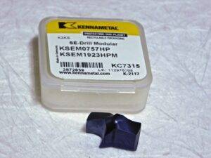 Kennametal Carbide Replaceable Drill Tip 12.23mm Dia Grade-KC7315 2872839