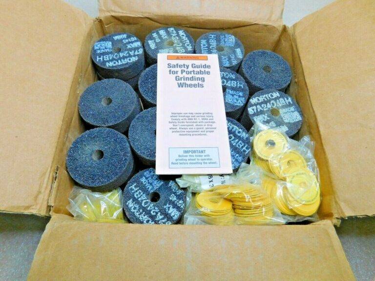 Norton Grinding Wheels 2" Diam x 3/8" Hole x 3/4" Thick Qty 37 66243428288