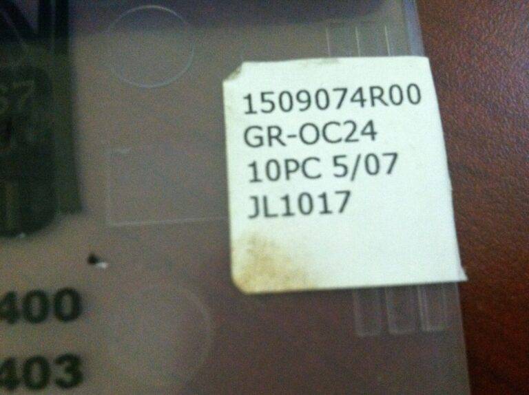Olson DWG1509074R00 OC24 Indexable Carbide TOP NOTCH Grooving Inserts Qty. 10