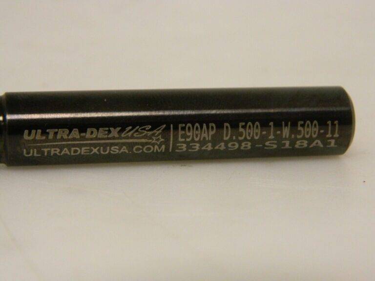 Ultra-Dex Index EM Cutter .500″ Shk Diam .975″ Cut Depth E90AP-D-500-1-W-500-11