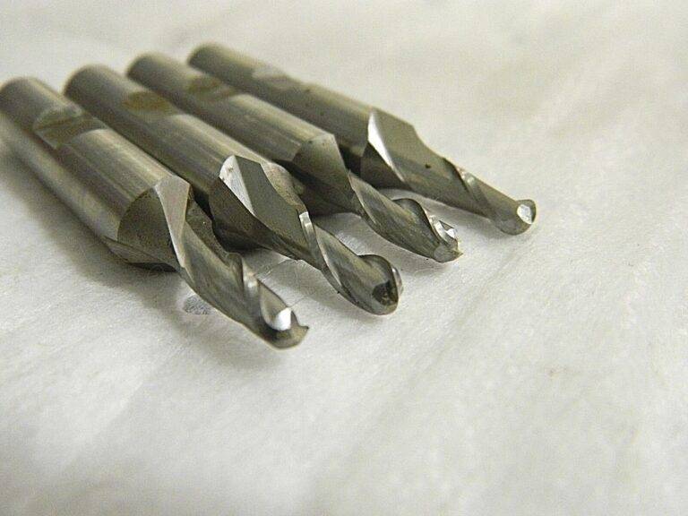 Melin Tool Cobalt Ball End Mills 3/16" x 3/8" Grade M42 2FL A-1206-B Qty 4 10356