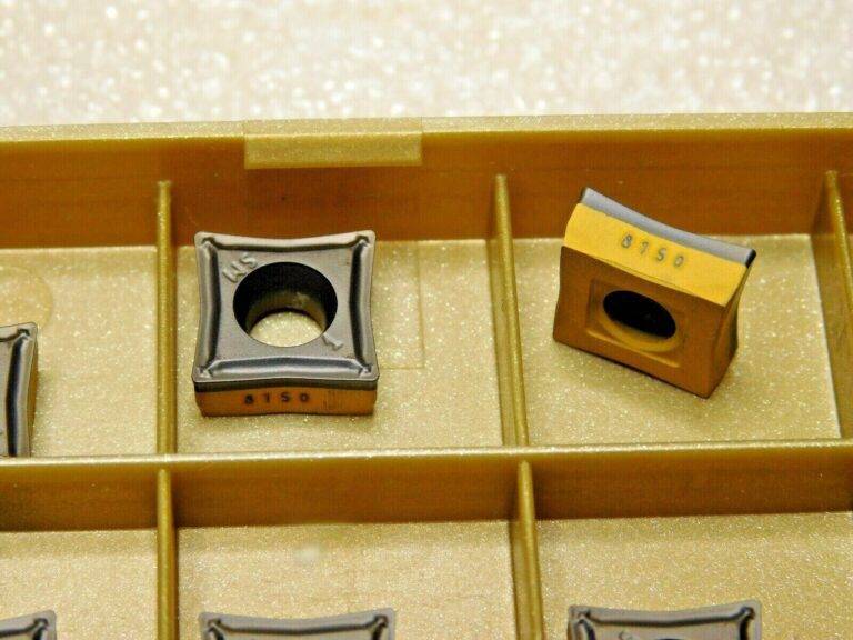 Iscar Carbide Turning Inserts QCMT 3-1-SM Grade IC8150 Qty 10 5508691