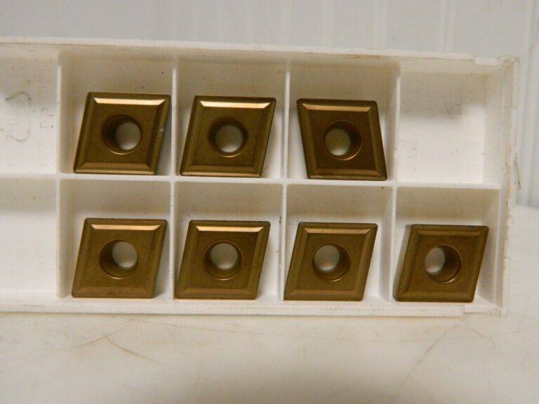 Seco Carbide Turning Inserts CCMT160508-F2 CCMT53.52-F2 TK2000 Qty. 7 21246