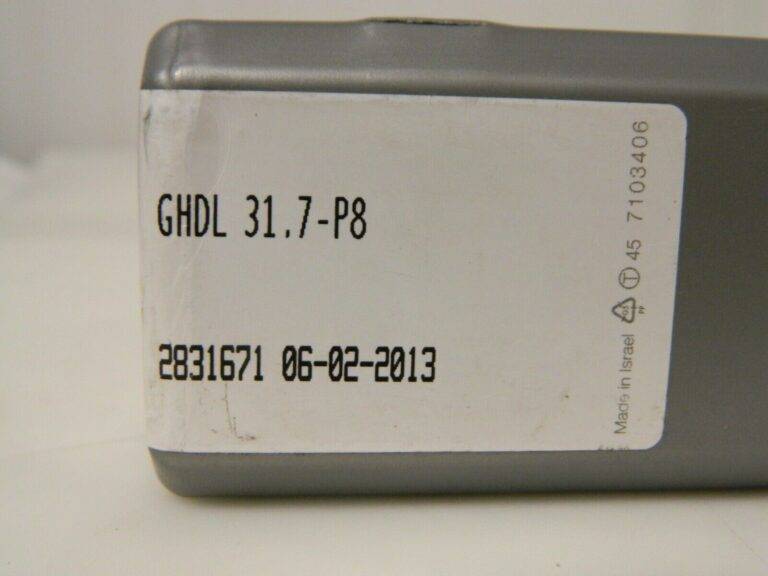 Iscar Ext LH Indexable Grooving Toolholder 0.65" Max Depth 0.283"-0.394" 2801037