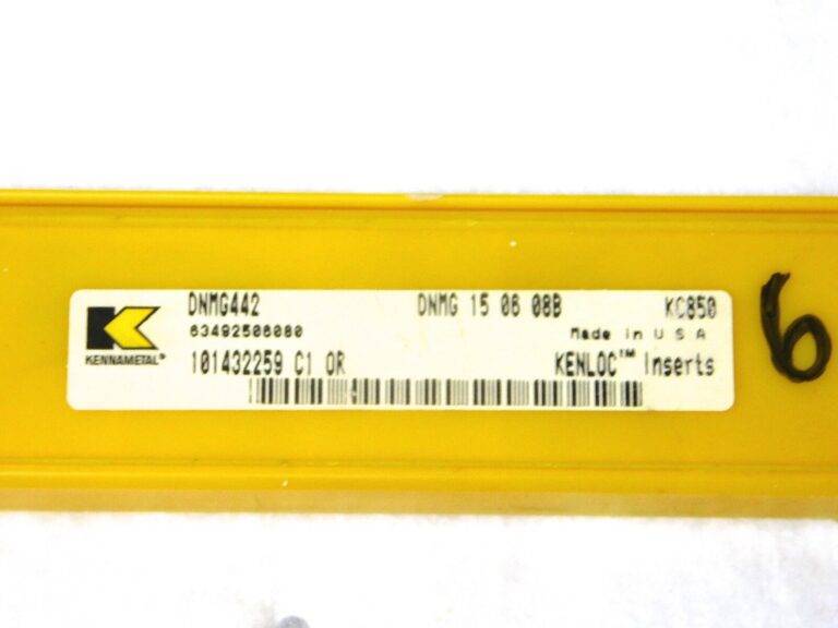 Kennametal Carbide Turning Inserts DNMG442 Grade-KC850 Qty 6 1158328