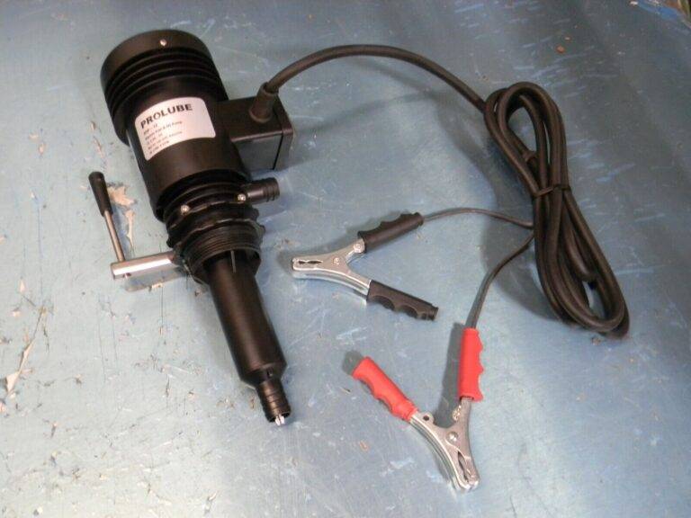 Pro Lube Electric Fuel and Oil Pump 9.25 Gal/Min. 12V DC 9.2 Amp EOP-12