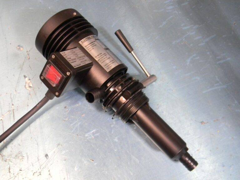 Pro Lube Electric Fuel and Oil Pump 9.25 Gal/Min. 12V DC 9.2 Amp EOP-12