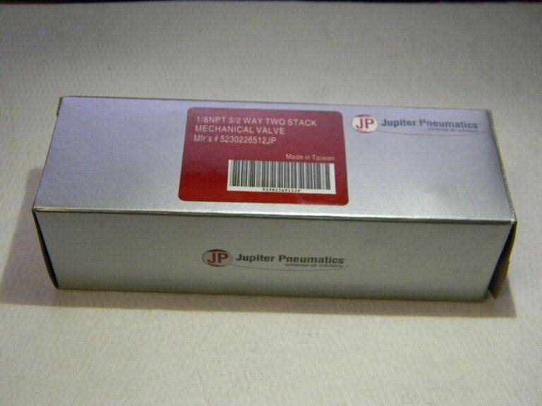 Jupiter Pneumatics Mechanically Operated Air Valve 1/8 NPT 3 Way 2P 5230226512JP