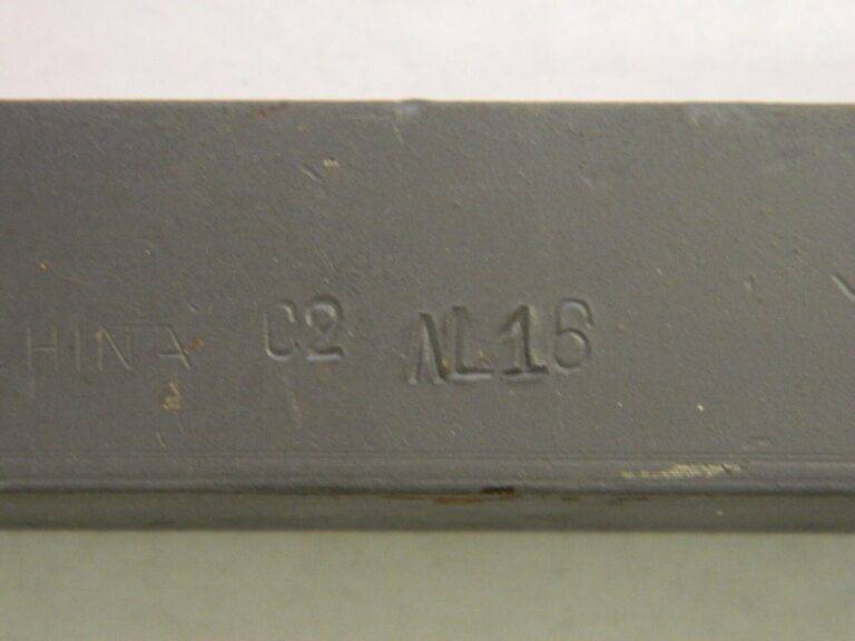 Interstate square shoulder 1" x 1" C2 Carbide Tip Single-Point Tool Bit AL16C2