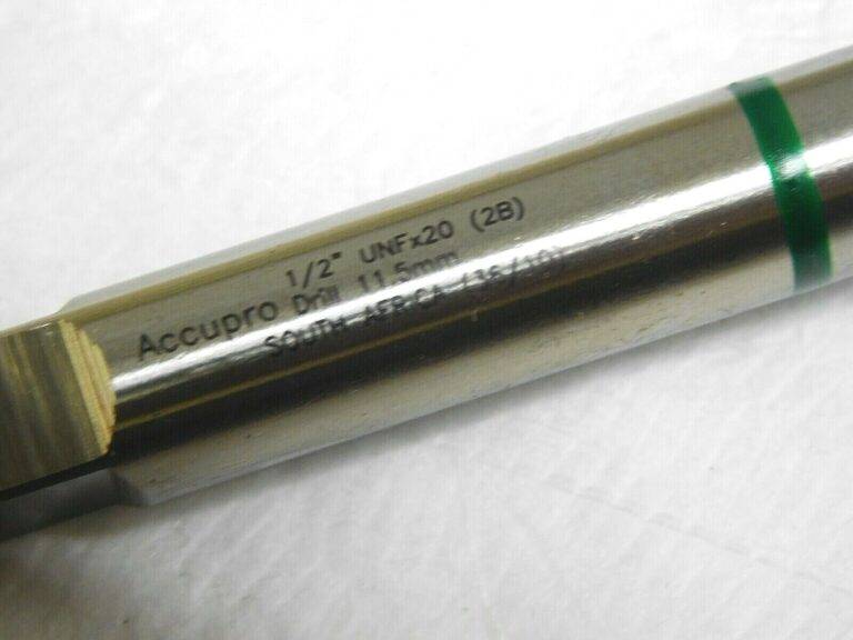 Accupro Plug Taps HSSE RH 1/2"-20 UNF 2B 3FL QTY 3 55356810