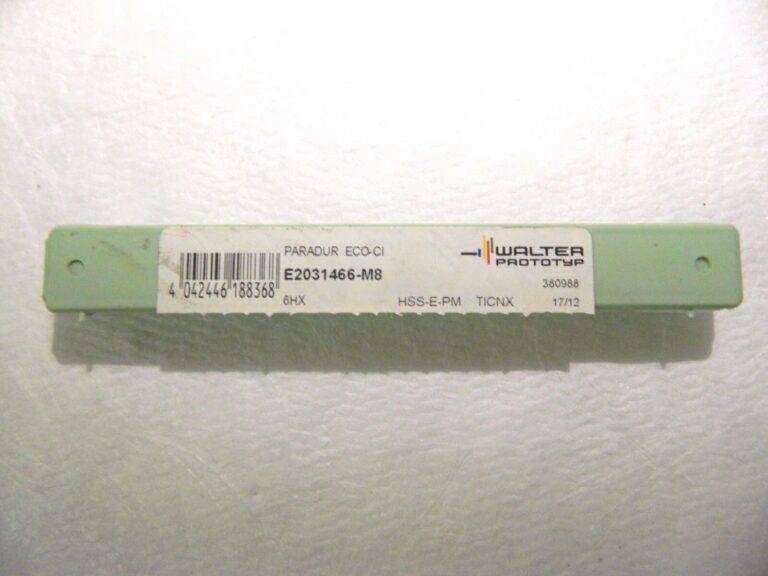 Walter Prototyp M8 x 1.25mm Metric 4 Flute Straight Machine Tap QTY 2 5603105