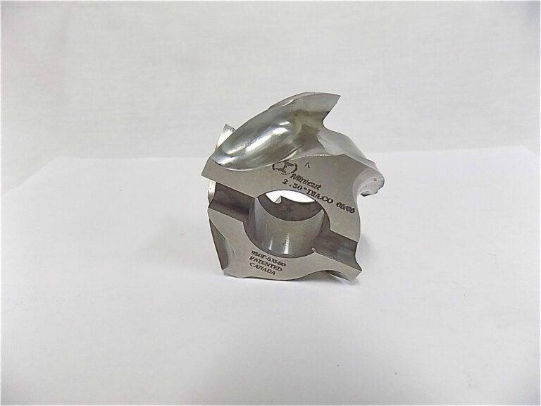Minicut International 2-1/2" Shell Mill 1-5/8" LOC 1" Hole 4-Teeth 950P-00SM-80