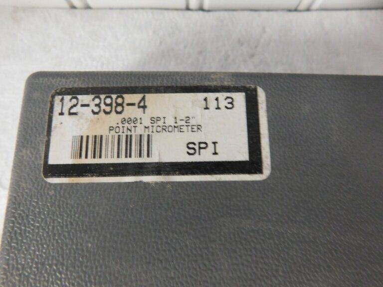 SPI 1 to 2 " Ratchet Stop Mechanical Point Micrometer 76830876