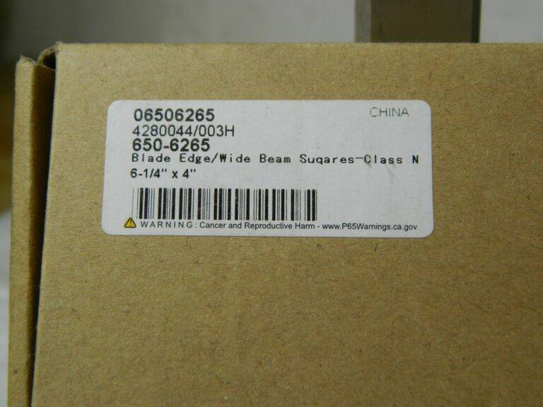 Blade Edge Wide Beam Square Class N 6-1/4" x 4" 650-6265