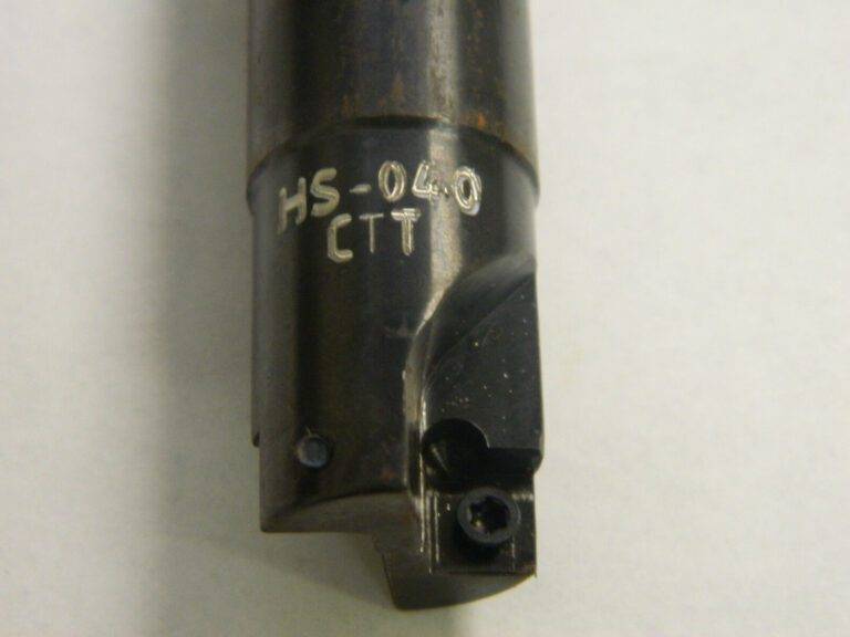 Cutting Tool Technologies Indexable Square-Shoulder End Mill Hs-040 3/4"