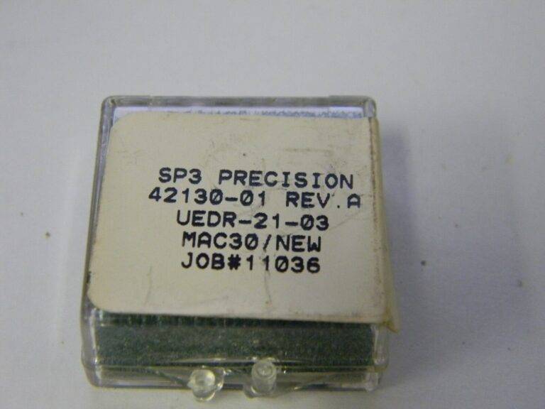 SP3 Precision 42130-01 UEDR-21-03 MAC30 Carbide Inserts QTY 6