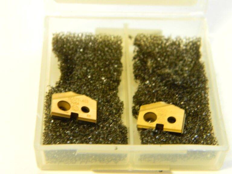 Allied Machine & Engineering 29/64" TiN Carbide Drill Inserts QTY 2 1C5ZT-.453