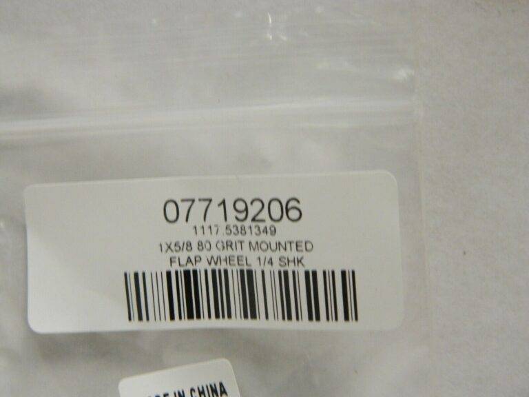 Coated Mounted Flap Wheel 1" x 5/8" Medium Aluminum Oxide Qty 25 07719206