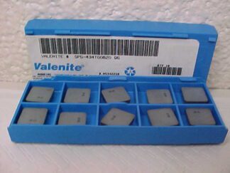 Valenite Silicone Inserts SPG-434T00820 Grade Q6 Qty. 10