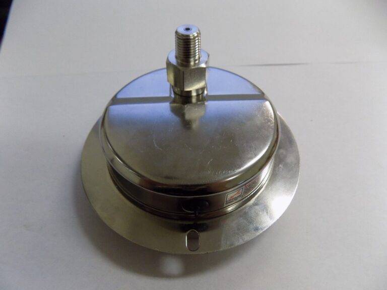 PIC Gauge Front Flanged Pressure Gauge 4" Dial 1/4" NPT #314L-404F