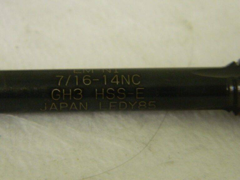 Widia GTD Spiral Point Tap 7/16"-14 NC H3 HSSE 3FL Lot of 3 #85519