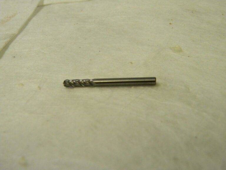 Precision Cutting Tools Solid Carbide Endmill Full Radius Ball End #35382431