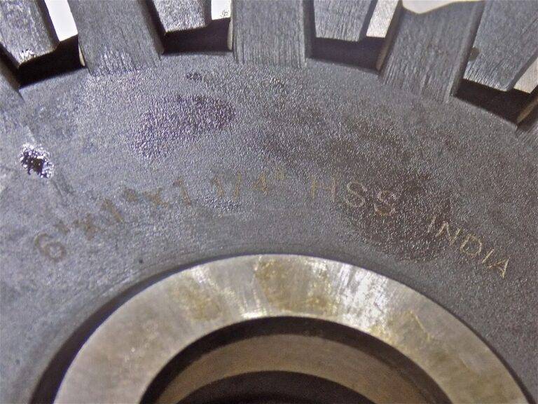 Interstate HSS Straight Teeth Side Milling Cutter 6" x 1" x 1-1/4" 03016649
