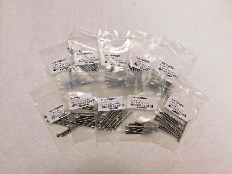 Socket Cap Screw #6"-32 UNC 1-1/2" LUH SS Lot of 10 Grade 316 R56000636
