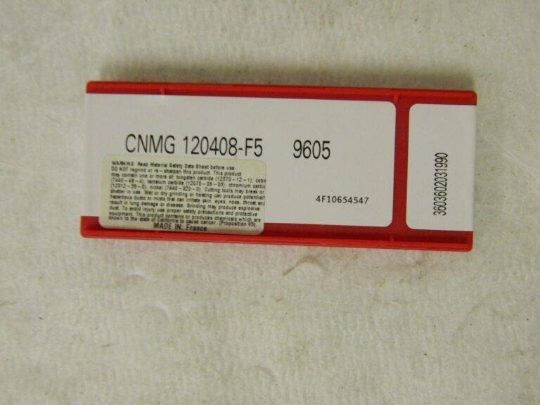 Pro Grade Carbide Turning Inserts CNMG 120408-F5 Grade 9605 10 Pack