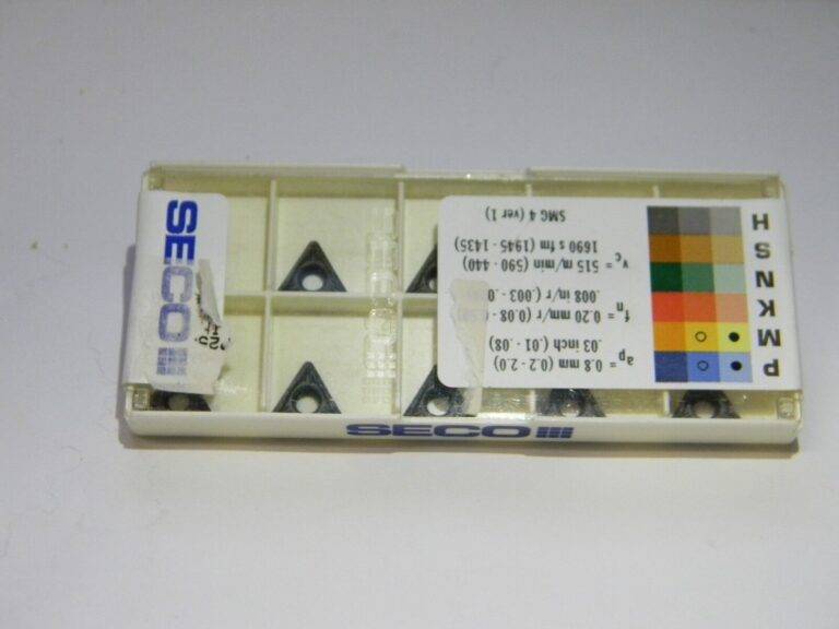 Seco Carbide Turning Inserts TCMT21.52 MF2 Grade TP2500 Qty 10 66898