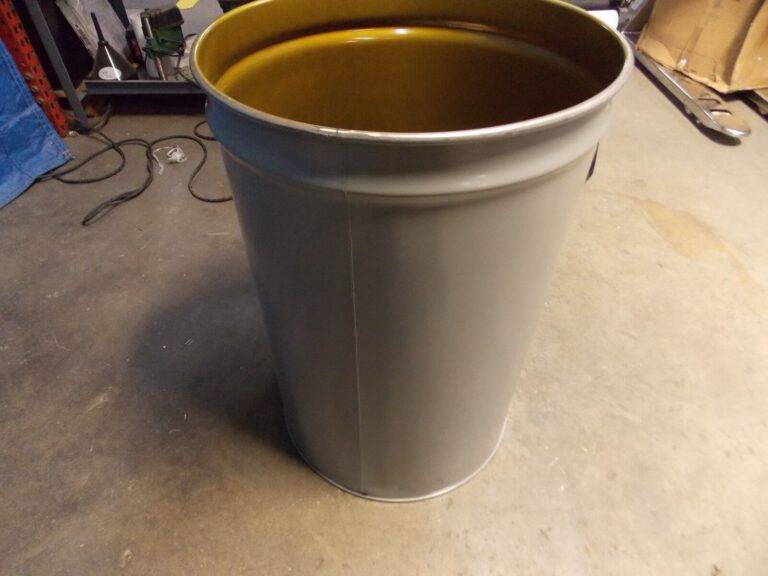 Justrite Fire Resistant Steel Drum 55 Gal. Capacity 23-3/4" x 35-1/2" #26455