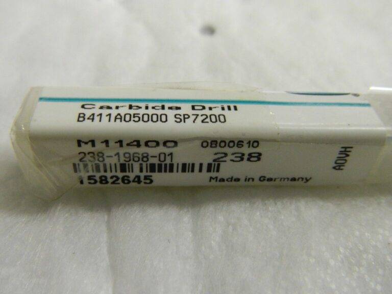 Metal Removal Carbide Drill Bit Through Coolant 0.1968" 130º Point 2FL M11400
