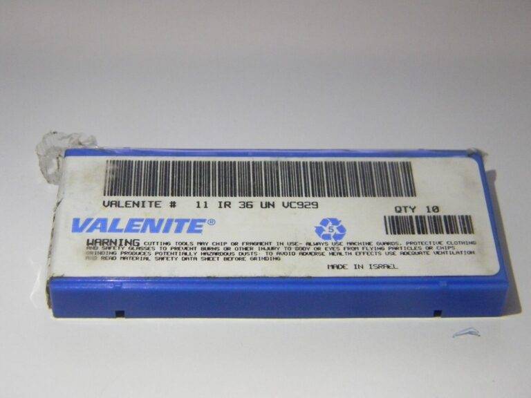 Valenite Indexable CarbideThreading Inserts 11IR36UN Grade VC929 Qty. 10