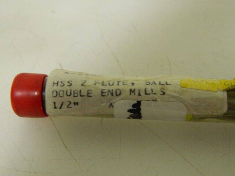 Toolmex Double End Mills 3Pack 1/2" x 1/2" x 13/16" x 3-3/4" 2F UC HSS 5-230-035