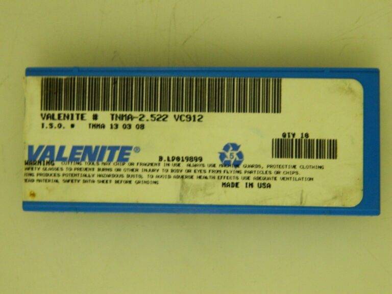 Valenite Carbide Inserts TNMA 13 03 08 TNMA-2.522 VC912 73034894