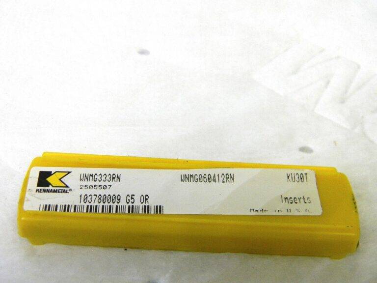 Kennametal Carbide Inserts WNMG333RN Grade-KU30T Box of 8 2505507 USA