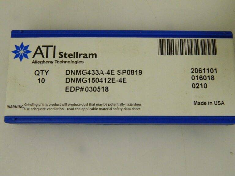 ARI Stellram Carbide Inserts 10 Pack DNMG433A-4E SP0819 030518