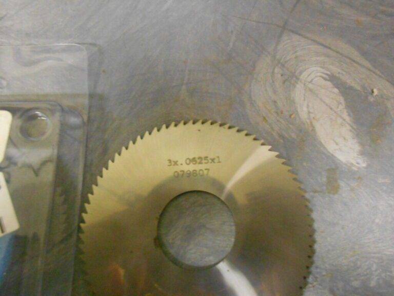 Precision 3" x .0625" x 1" 230T Solid Carbide Jewelers Saw #83301606