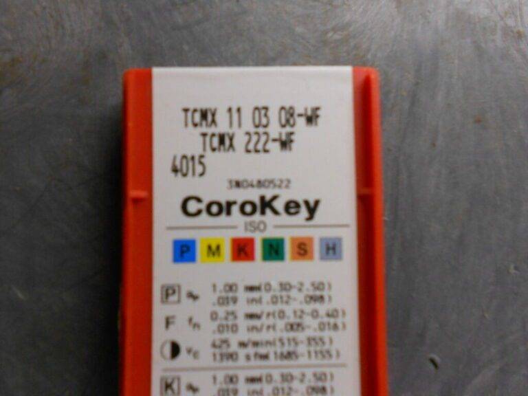 Sandvik TCMX110308-WF TCMX222-WF 4015 Carbide Inserts Qty. 10