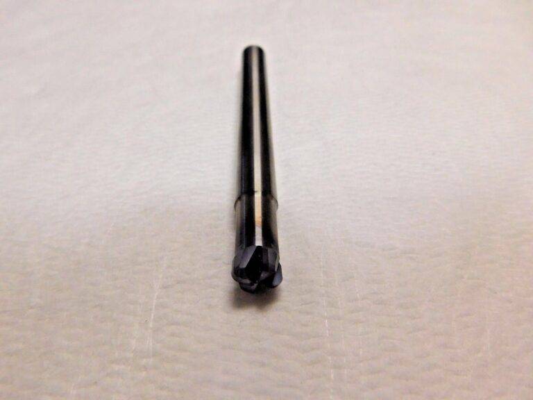 OSG Solid Carbide Corner Radius End Mill 10mm Dia 2mm Rad 4mm LOC 4FL 457010011