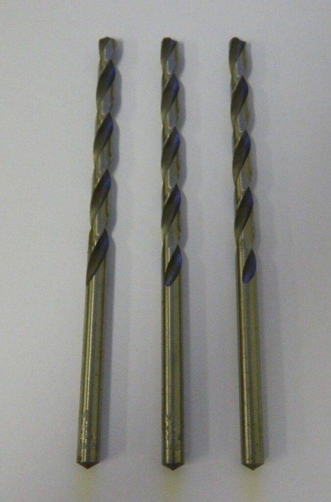 Superior 01409135 Size M Hss Straight Shank Taper Length Drills Qty. 3 USA