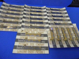 Peterson Tool Co 5749-A-P4 PTC05/11/04d Cutting Inserts, QTY 25