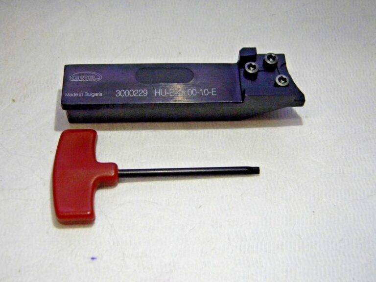 Hertel 20 mm Indexable Grooving Cutoff Toolholder HU-E20L00-10-E 3000229